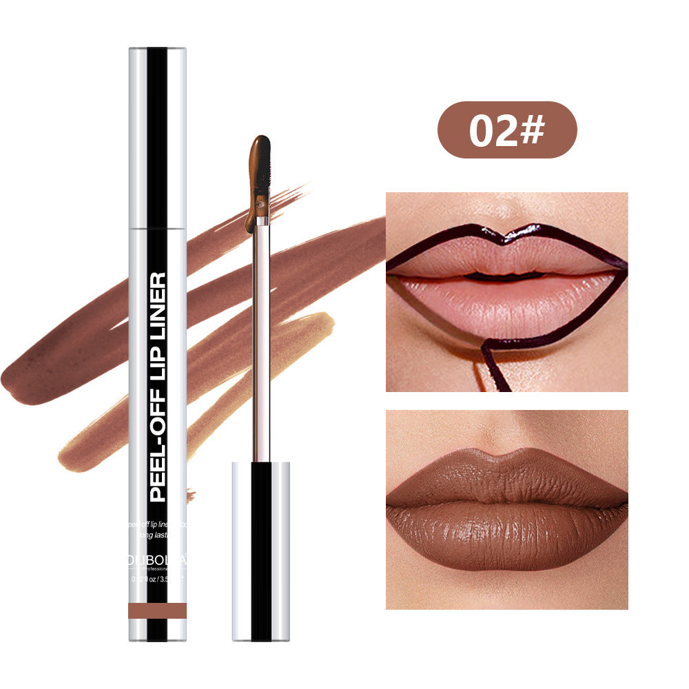 Waterproof Peel-Off Lip Liner — Long Lasting