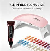 Electroplated Toenail Set – Pre-sized S/M/L