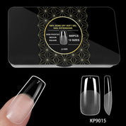 600pcs Half-Matte Seamless Nail Tips Set – Natural Fit, Premium Press-On Perfection