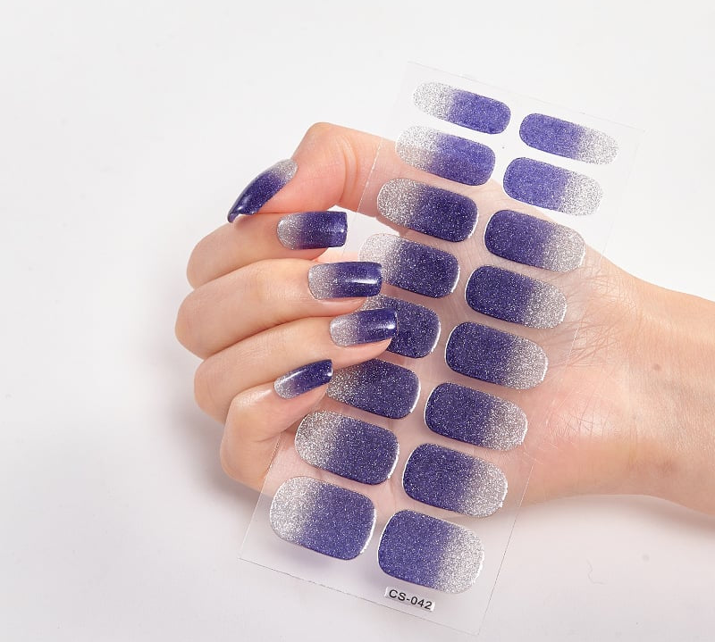 💅KIT DI ADESIVI PER UNGHIE IN GEL UV SEMI-CURATO 