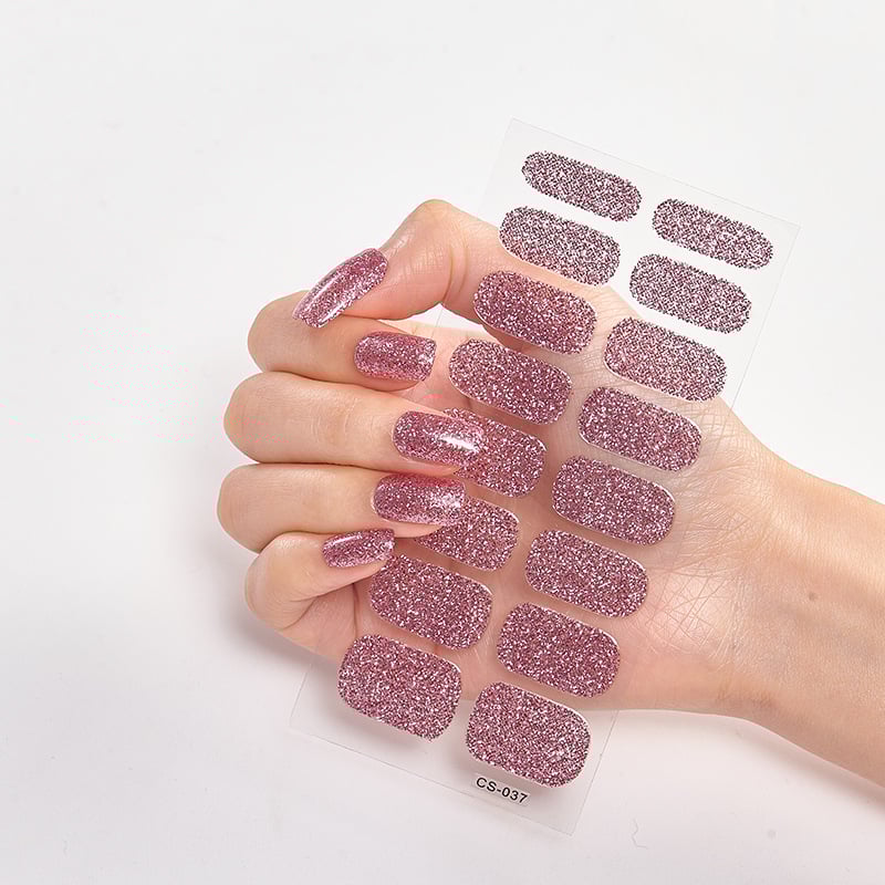💅SEMICURED UV GEL NAIL STICKERS KIT