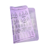 Nail Art Training Pad Kit | Reusable Practice Silicone Mat with Designs & Logo Area