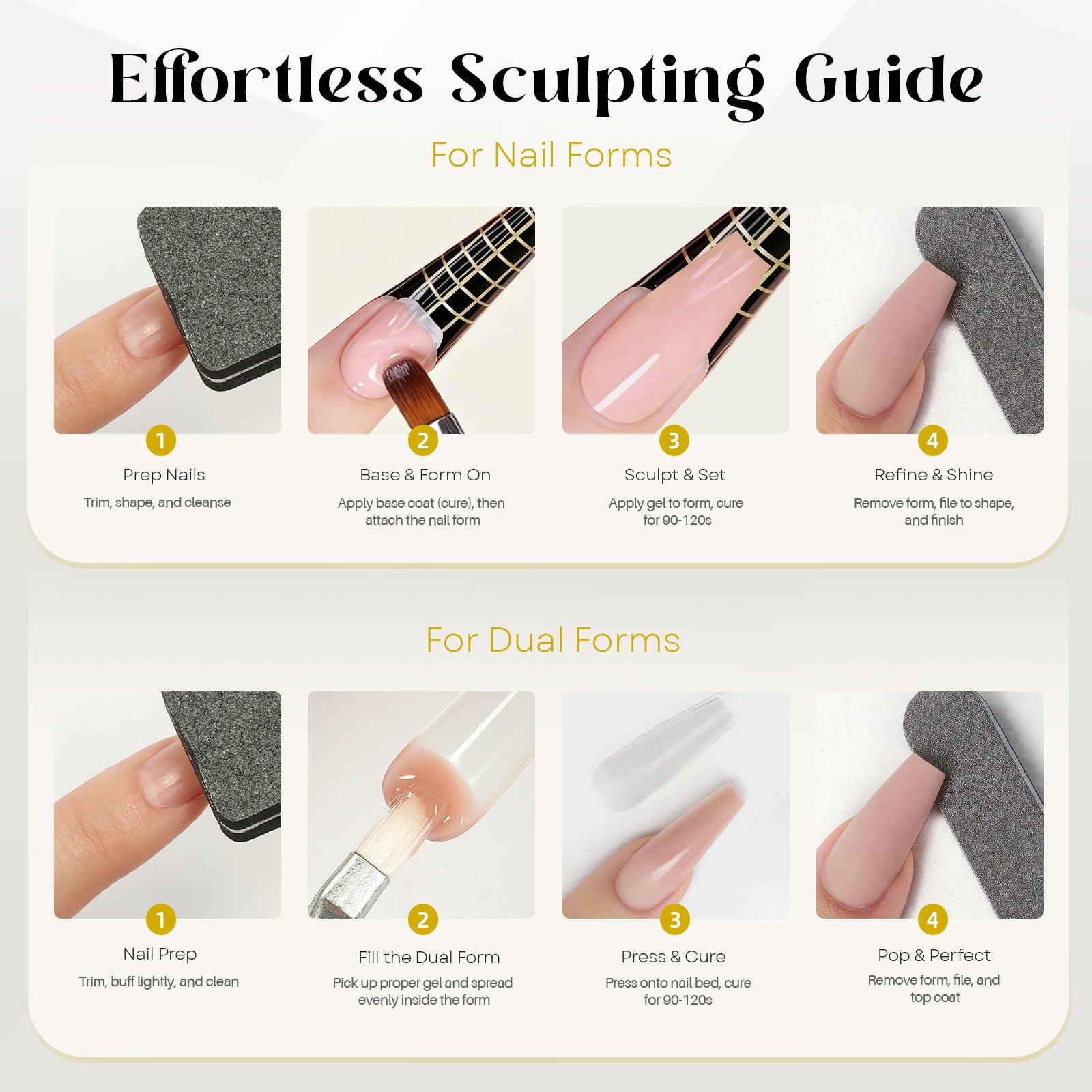 SASSYTIP Clear Builder Hard Gel