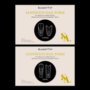 Sandwich Nail Extensions-Dual Forms