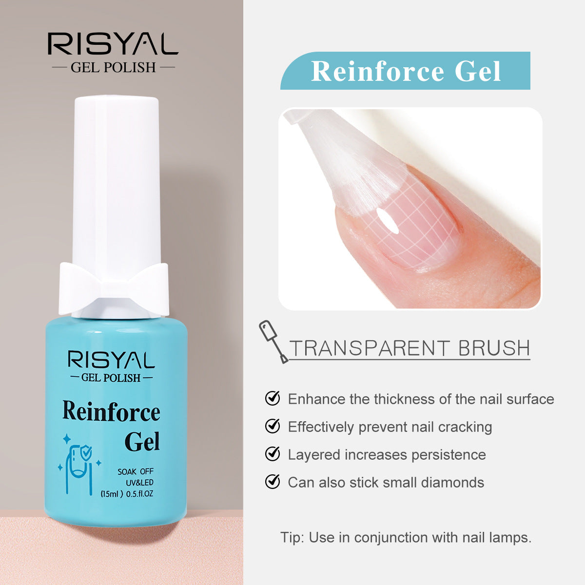 Professional Nail Function Gel Series – Top Coat, Base Coat, Blooming Gel & Matte Finish