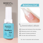Professional Nail Function Gel Series – Top Coat, Base Coat, Blooming Gel & Matte Finish