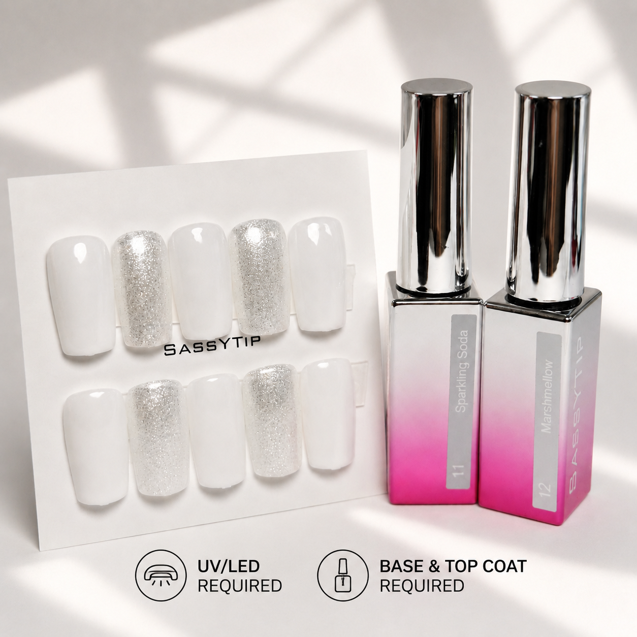 2 PCs Nail Gel Polish Set
