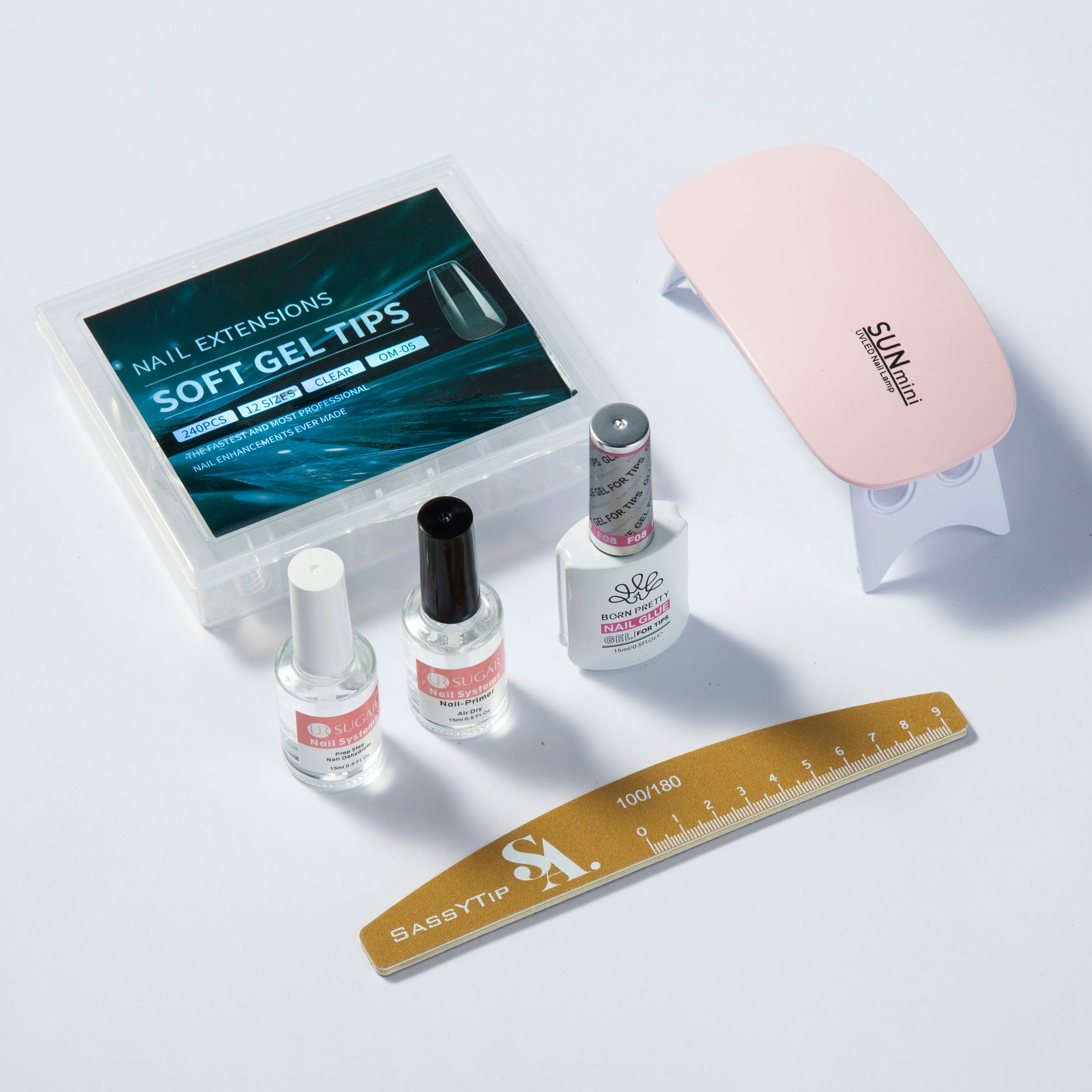 Kit de extensión de uñas Gel-X 6 en 1 — Uñas de salón en casa 