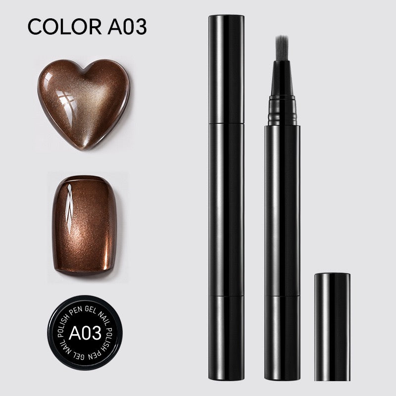 Pocket 3-in-1 Cat Eye Gel Polish Pen, 3ml