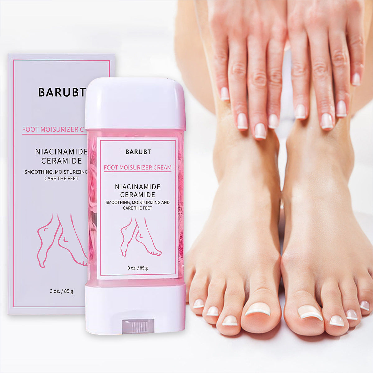 Niacinamide Foot & Hand Cream: Long-Lasting Moisturization for Soft Skin & Cracked Repair
