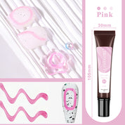 5D 3D Candy Gel | Solid Nail Polish Gel | Clear Sculpting 3D Gel