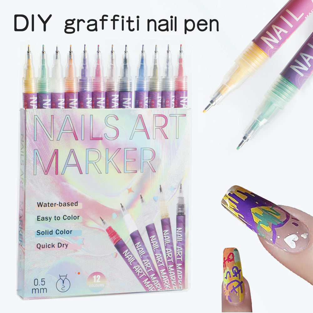 DIY Nail Art Pens Set
