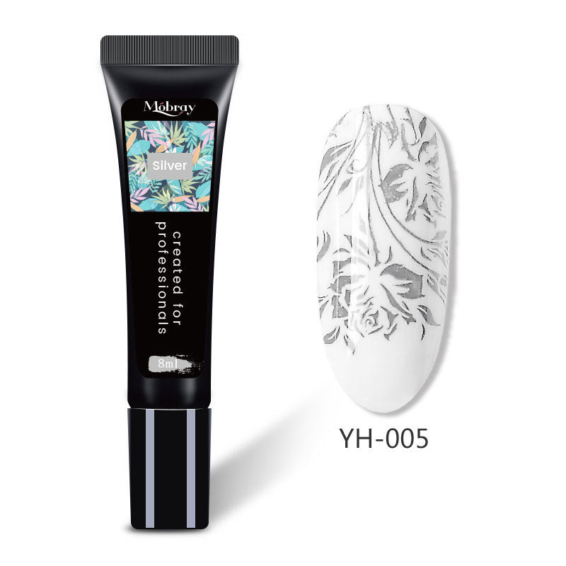 Nail Art Clear Silicone Stamper Set