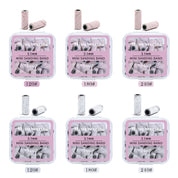 3.1mm Mini Sanding Bands Box - 120~240 pcs Multi-Grit Set for Nail Prep & Cuticle Care
