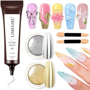 5D 3D Candy Gel | Solid Nail Polish Gel | Clear Sculpting 3D Gel