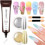 5D 3D Candy Gel | Solid Nail Polish Gel | Clear Sculpting 3D Gel