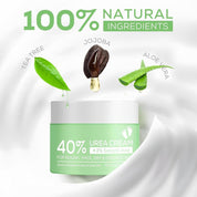 40% Urea + 2% Salicylic Acid Hand & Foot Cream | "One-Step Polish" for Dry, Cracked Skin