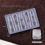 3D Nail Art Silicone Molds Set | Create Fairy-Style Embossed Nails Effortlessly