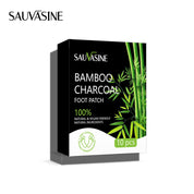 SAUVASINE Bamboo Charcoal Foot Patches – Detox & Revitalize Your Feet with Natural Care