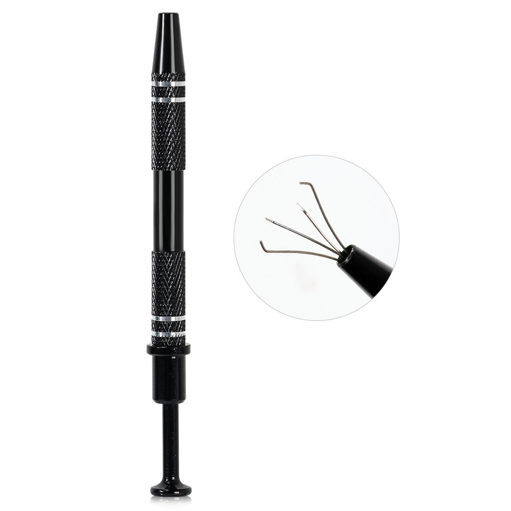 Mini Tofu Block Patting Gel Sponge Nail Tool - For Gradient, Blur & Blush Nails | Metal Gripping Clamp (Nail-Specific)