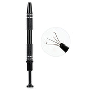 Mini Tofu Block Patting Gel Sponge Nail Tool - For Gradient, Blur & Blush Nails | Metal Gripping Clamp (Nail-Specific)