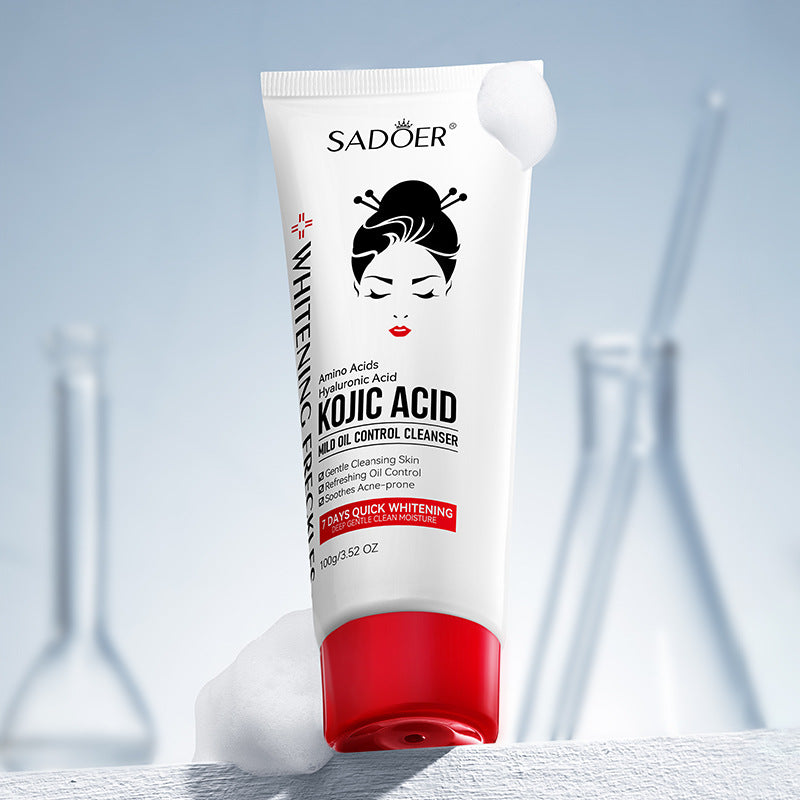 Kojic Acid Gentle Cleanser – Oil-Control & Non-Irritating Face Wash