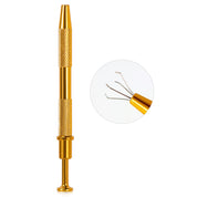 Mini Tofu Block Patting Gel Sponge Nail Tool - For Gradient, Blur & Blush Nails | Metal Gripping Clamp (Nail-Specific)