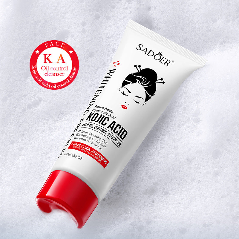 Kojic Acid Gentle Cleanser – Oil-Control & Non-Irritating Face Wash