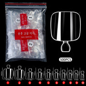 500-Piece Natural Toenail Press-On Set | Salon-Quality Fake Toenails for Effortless Pedicures