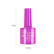 Ruby Cat Eye Gel - Winter Red Crystal Nail Polish