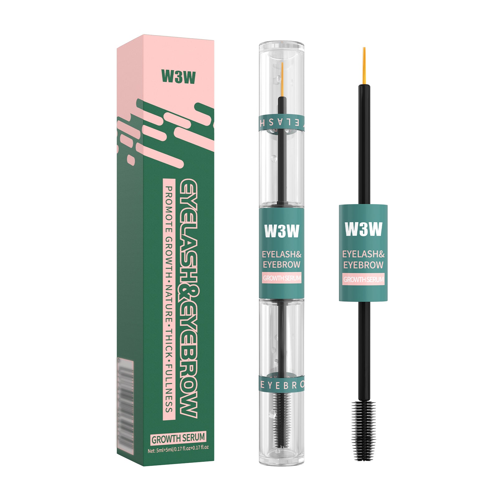 SassyTip 2-in-1 Lash &amp; Brow Growth Serum – Naturally Fuller Lashes &amp; Brows in 4 Weeks