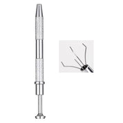 Mini Tofu Block Patting Gel Sponge Nail Tool - For Gradient, Blur & Blush Nails | Metal Gripping Clamp (Nail-Specific)