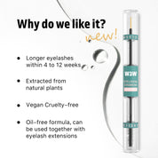 SassyTip 2-in-1 Lash &amp; Brow Growth Serum – Naturally Fuller Lashes &amp; Brows in 4 Weeks