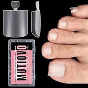 NOVO OVO 300Pcs Soft Gel Toe Nail Tips – Full Kit