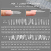 Sandwich Nail Extensions-Dual Forms