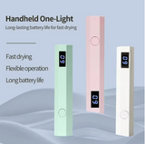 Mini lámpara LED para uñas: curado preciso con foco para uñas rápidas e impecables.