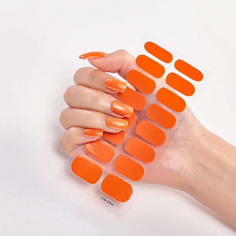 💅SEMICURED UV GEL NAIL STICKERS KIT