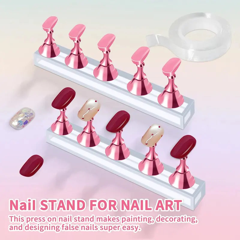Nail Artist-Recommended DIY Brush Set – 11Pcs Complete Kit