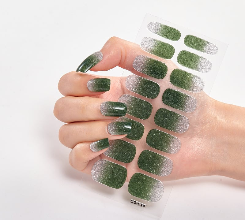 💅KIT DI ADESIVI PER UNGHIE IN GEL UV SEMI-CURATO 