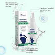 Foot Sanitizer Spray with Tea Tree Oil, antibacterial spray, 100ml