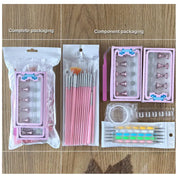 Nail Artist-Recommended DIY Brush Set – 11Pcs Complete Kit