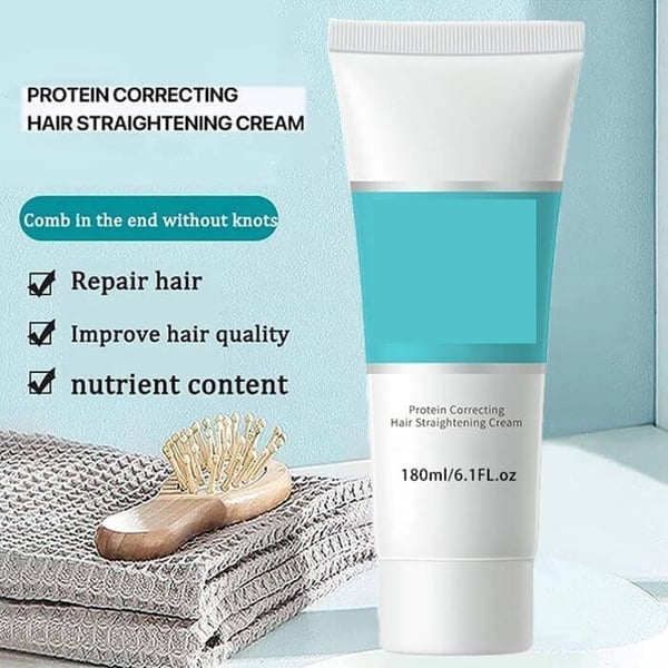 😍 2 in 1 Negative Ion Hair Straightener Styling Comb
