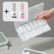 Sandwich Nail Extensions-Dual Forms