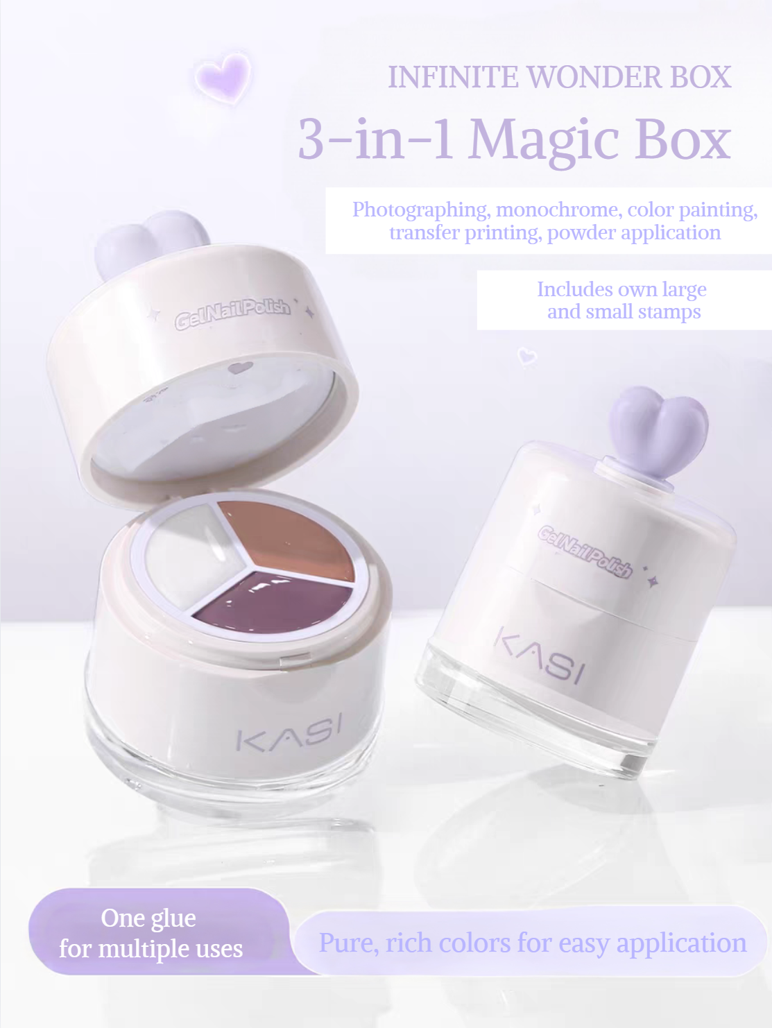 KaSi Magic Box 3-in-1 Solid Gel Polish — 2025 AW Collection