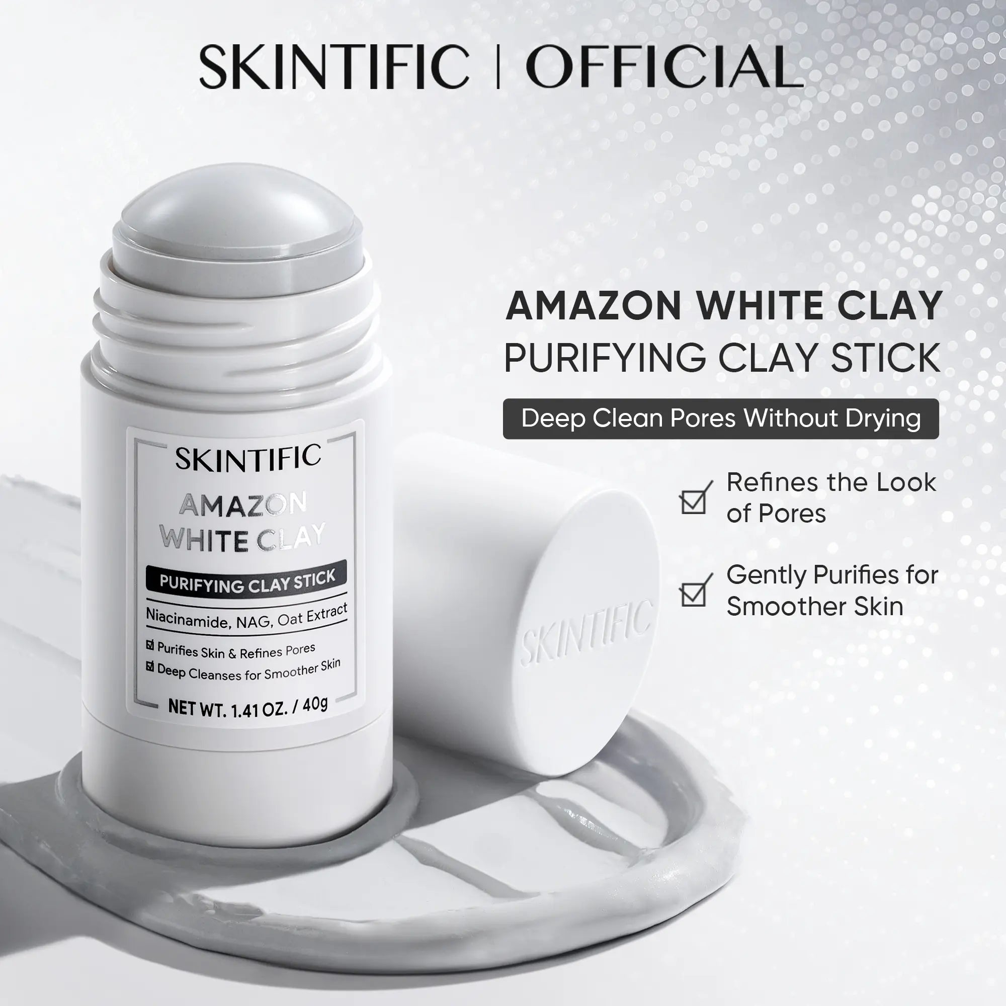 SKINTIFIC Clay Mask Stick Collection | 5 Targeted Skincare Solutions