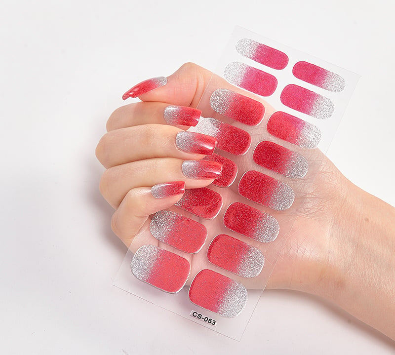 💅KIT DI ADESIVI PER UNGHIE IN GEL UV SEMI-CURATO 