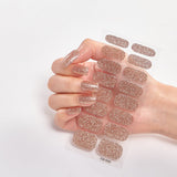 KIT DE PEGATINAS PARA UÑAS DE GEL UV SEMICURADAS 