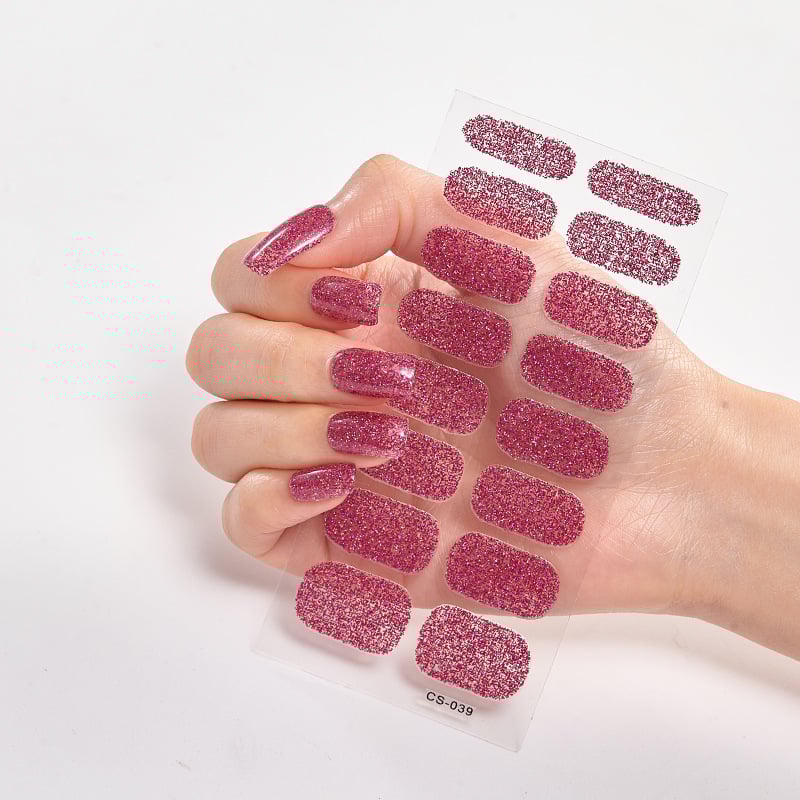 💅SEMICURED UV GEL NAIL STICKERS KIT