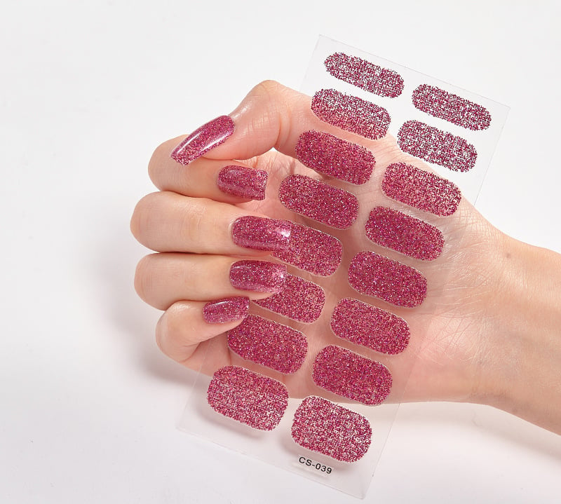 💅KIT DI ADESIVI PER UNGHIE IN GEL UV SEMI-CURATO 
