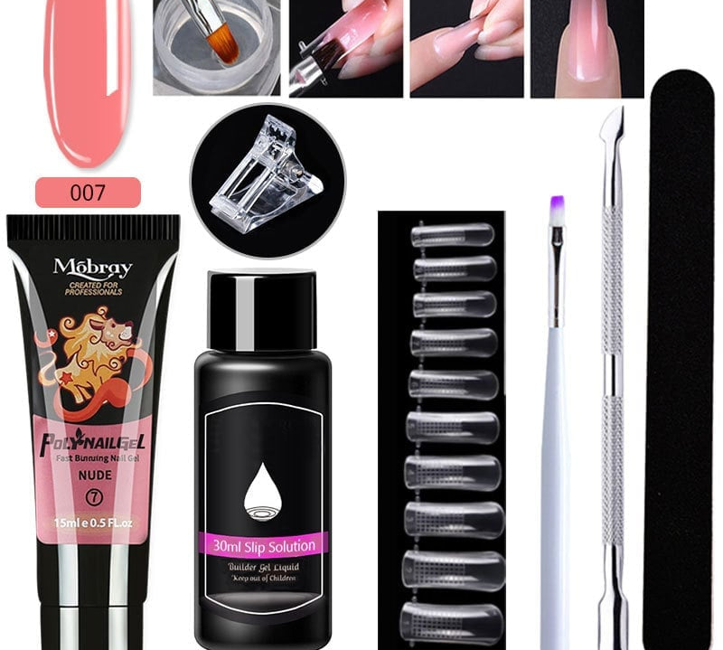 Poly Gel Nail Extension Kit